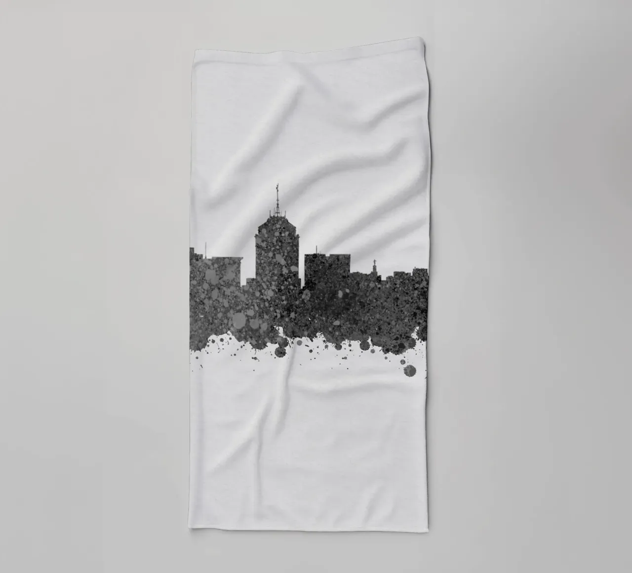 Fresno California asciugamano da bagno da Travelstudio