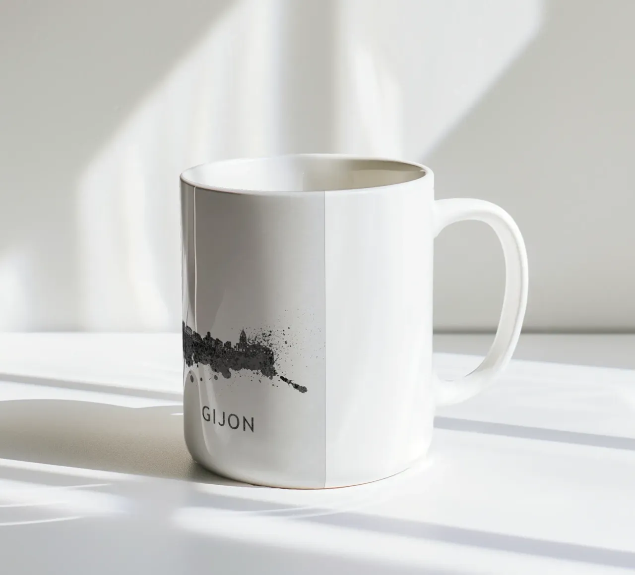 Gijon Spain tazza in ceramica da Travelstudio
