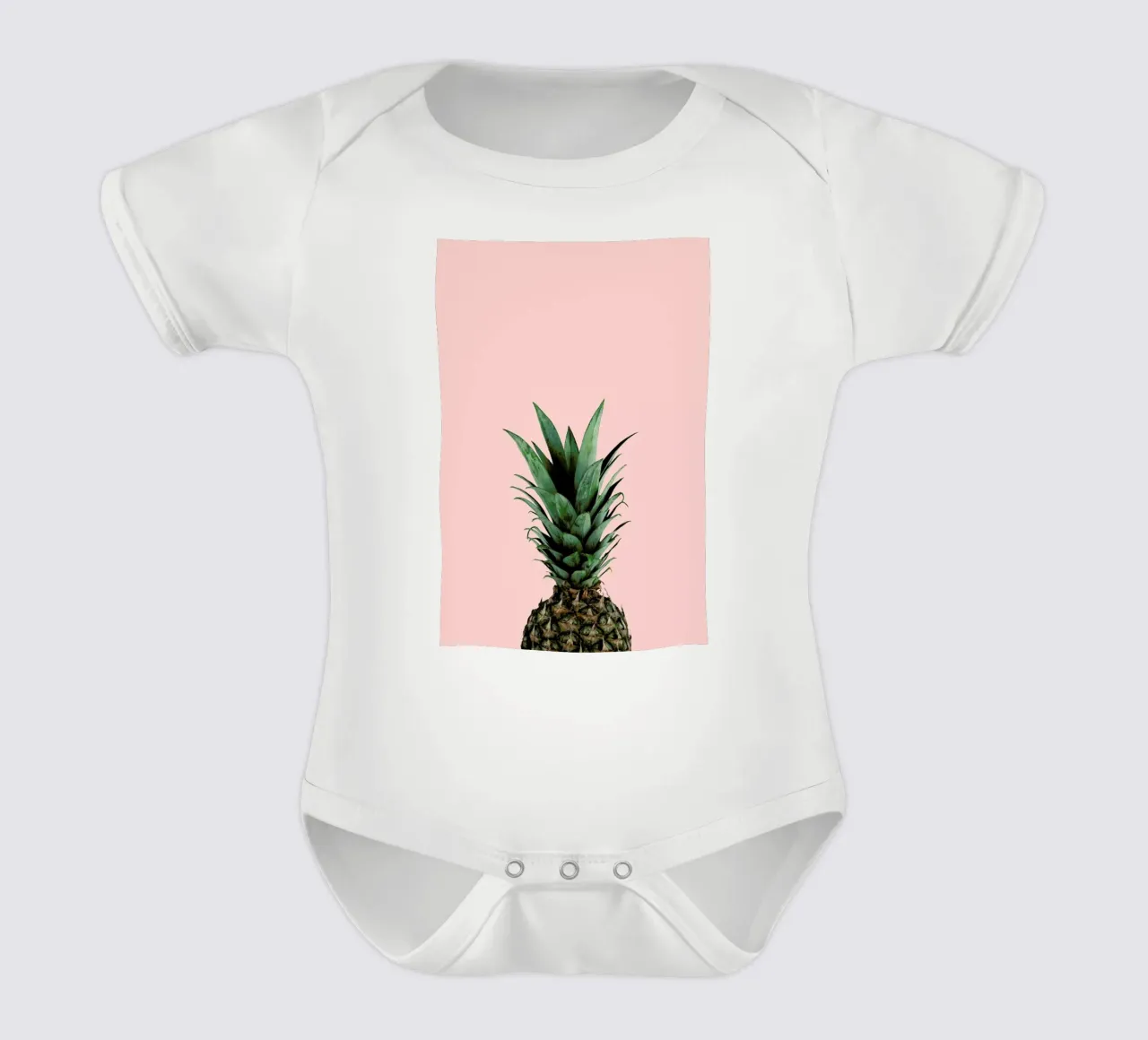Pineapple body neonato maniche corte da Lemon-apes