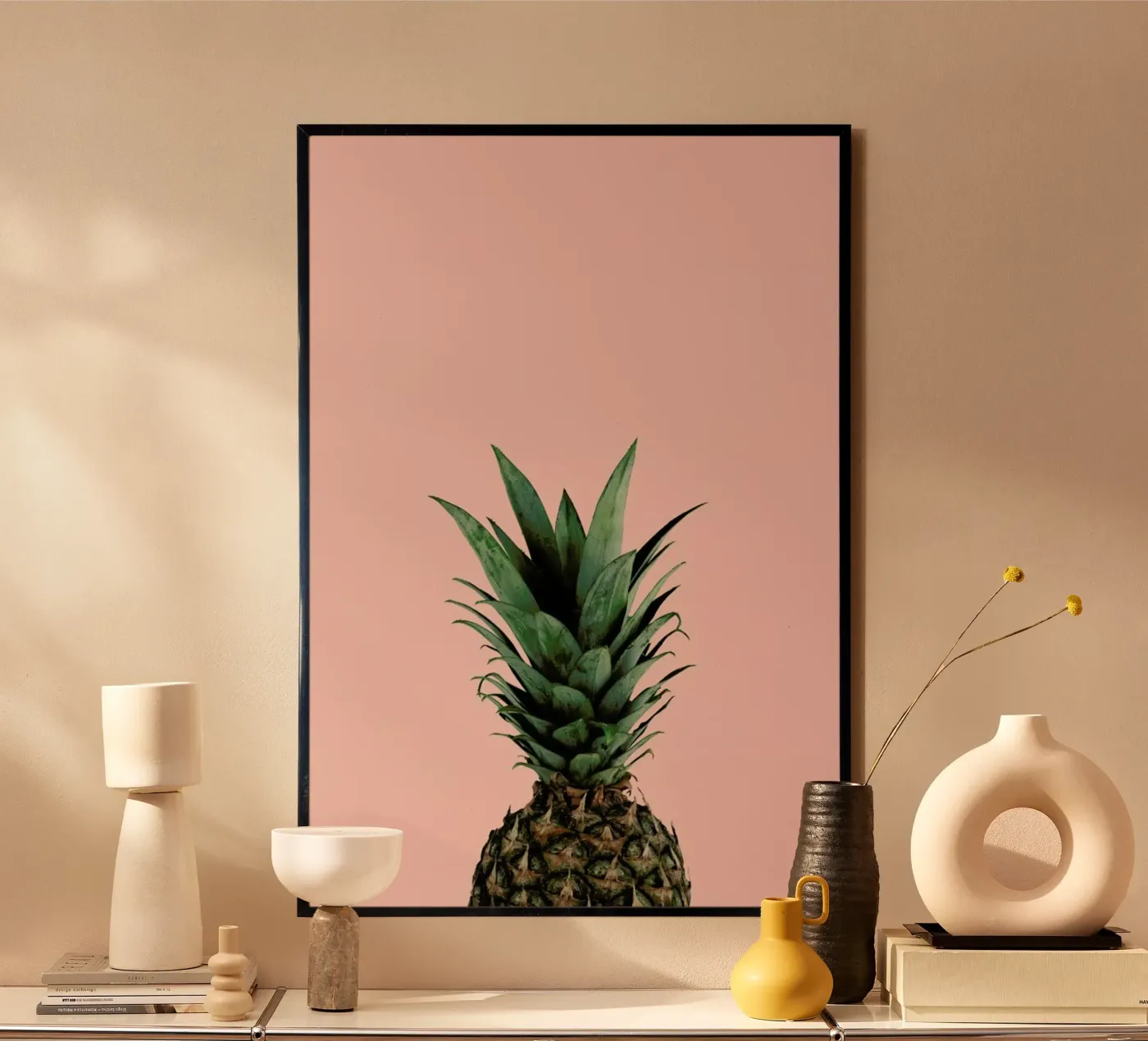 Pineapple poster van Lemon-apes
