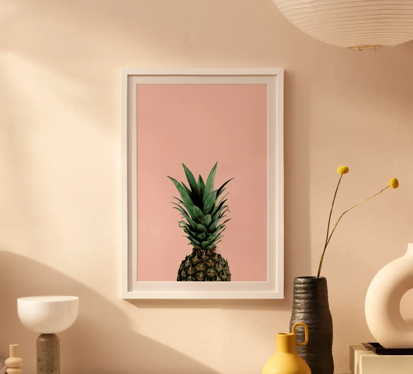 Pineapple poster van Lemon-apes