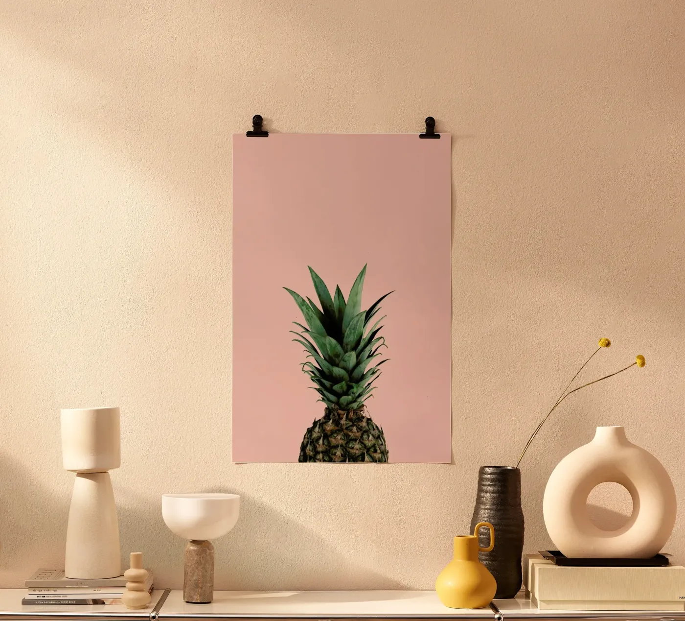 Pineapple poster van Lemon-apes