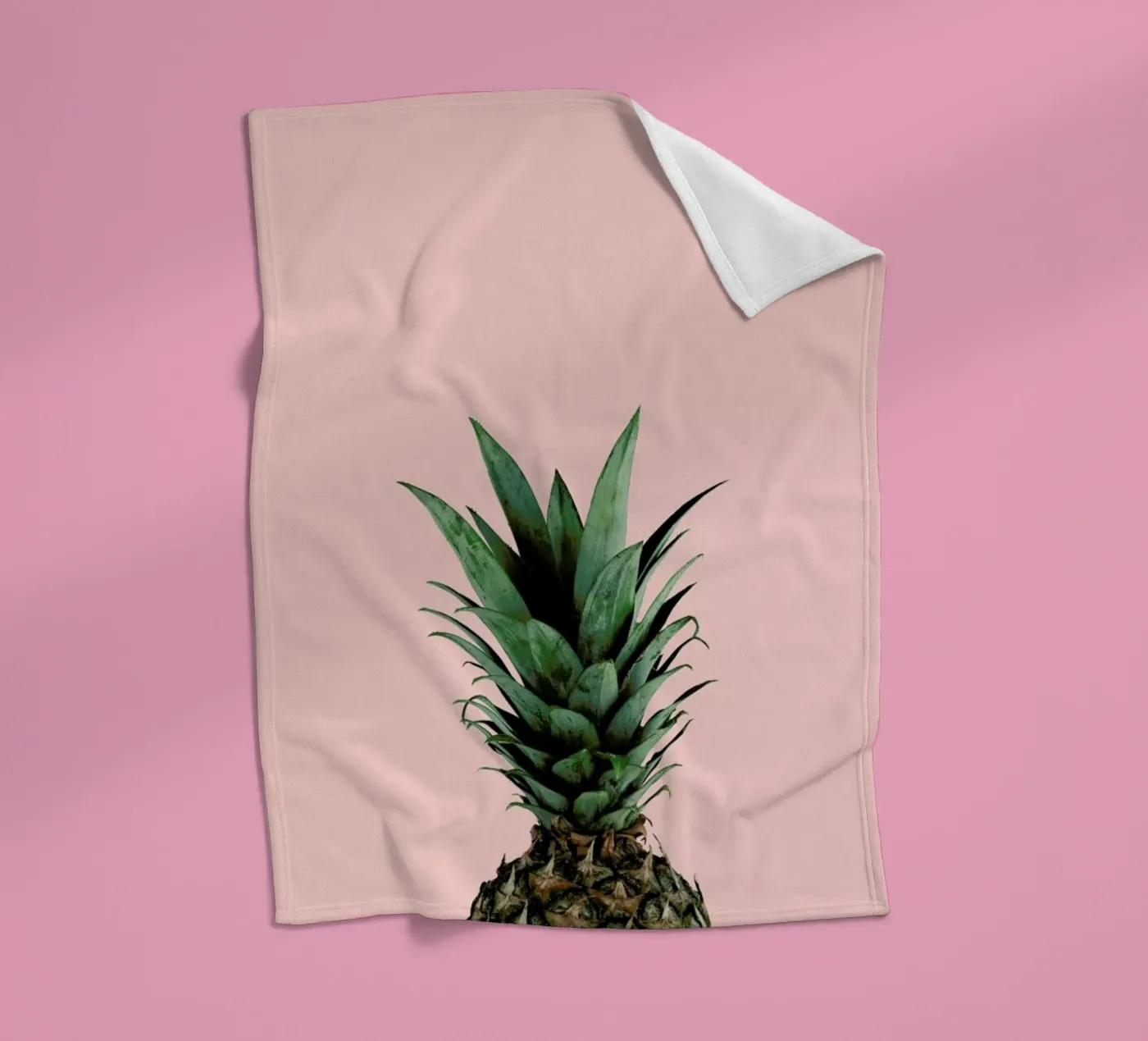 Pineapple fleecedeken van Lemon-apes