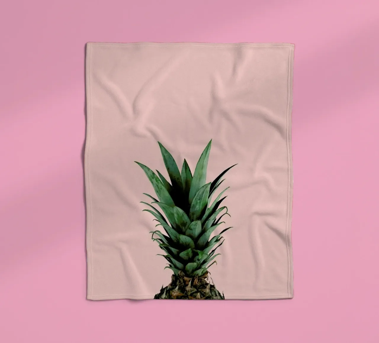Pineapple fleecedeken van Lemon-apes