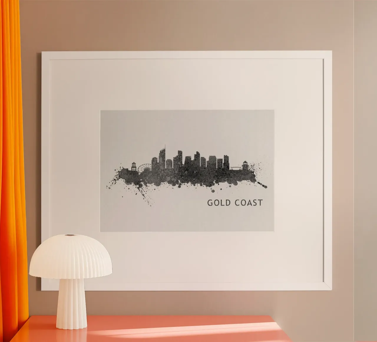 Gold Coast Australia poster da Travelstudio