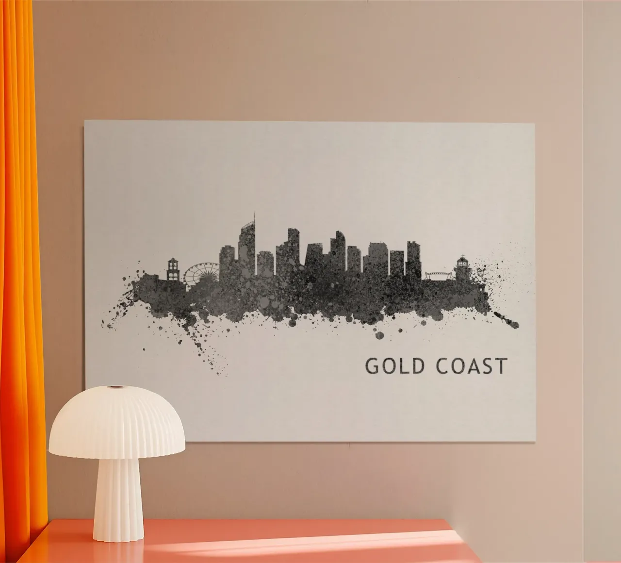 Gold Coast Australia poster da Travelstudio
