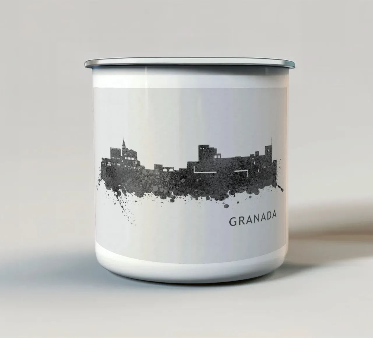 Granada Spain tazza in smalto da Travelstudio
