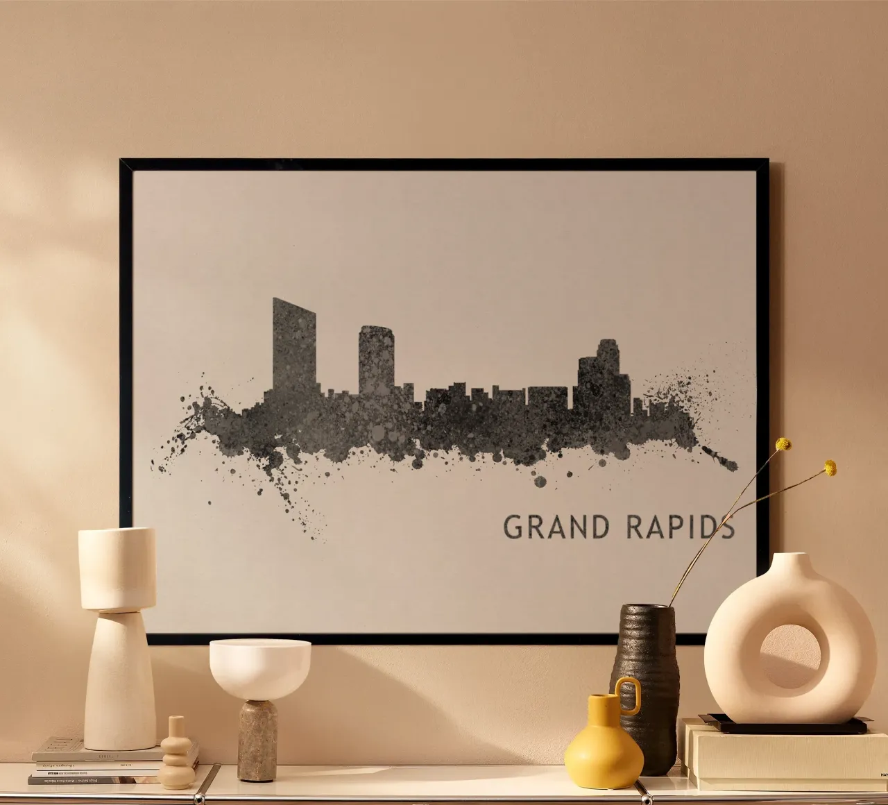 Grand Rapids Michigan poster da Travelstudio