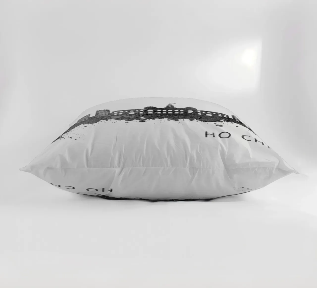 Ho Chi Minh Viet Nam decorative cushion by Travelstudio
