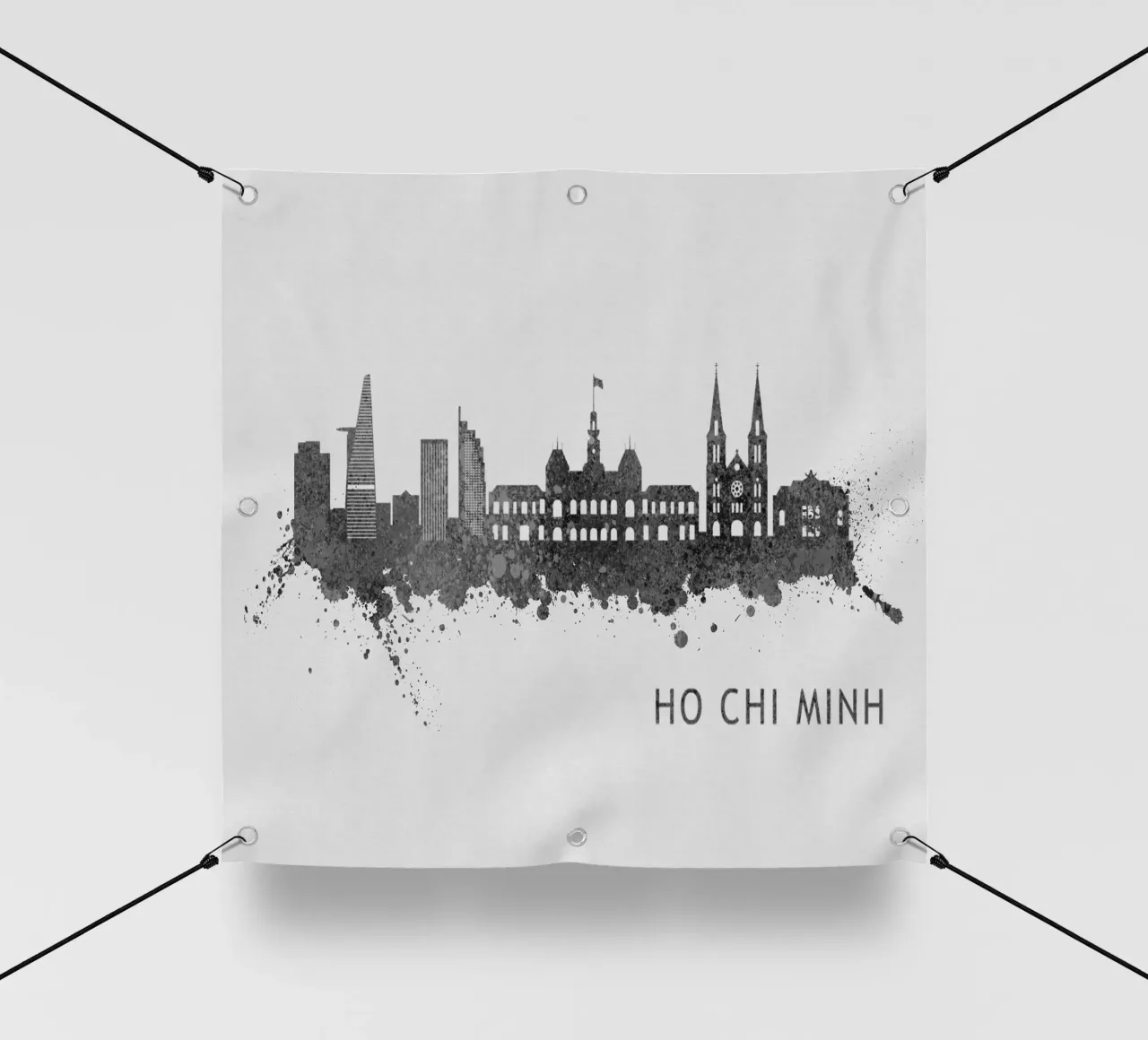 Ho Chi Minh Viet Nam telo in pvc da Travelstudio