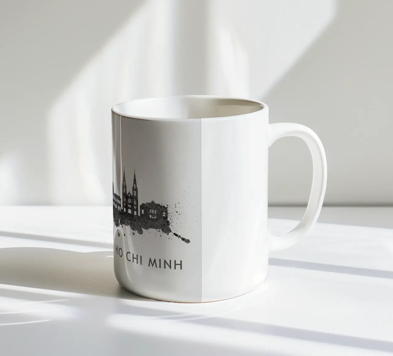 Ho Chi Minh Viet Nam tazza in ceramica da Travelstudio