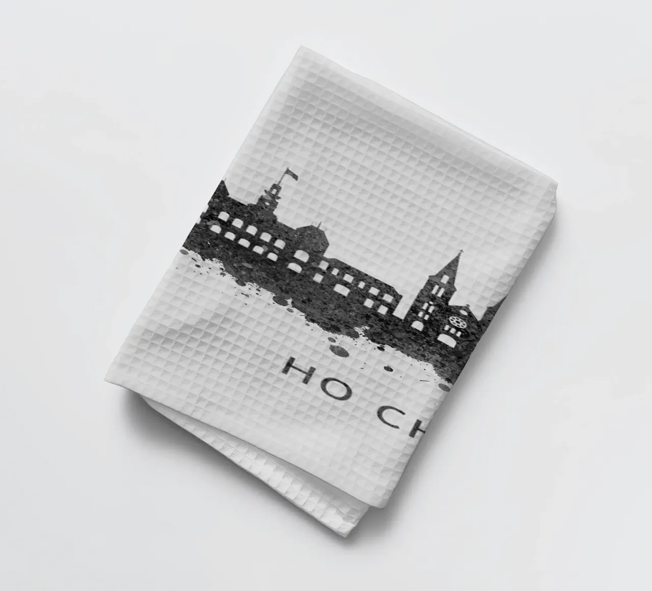 Ho Chi Minh Viet Nam tea towel by Travelstudio