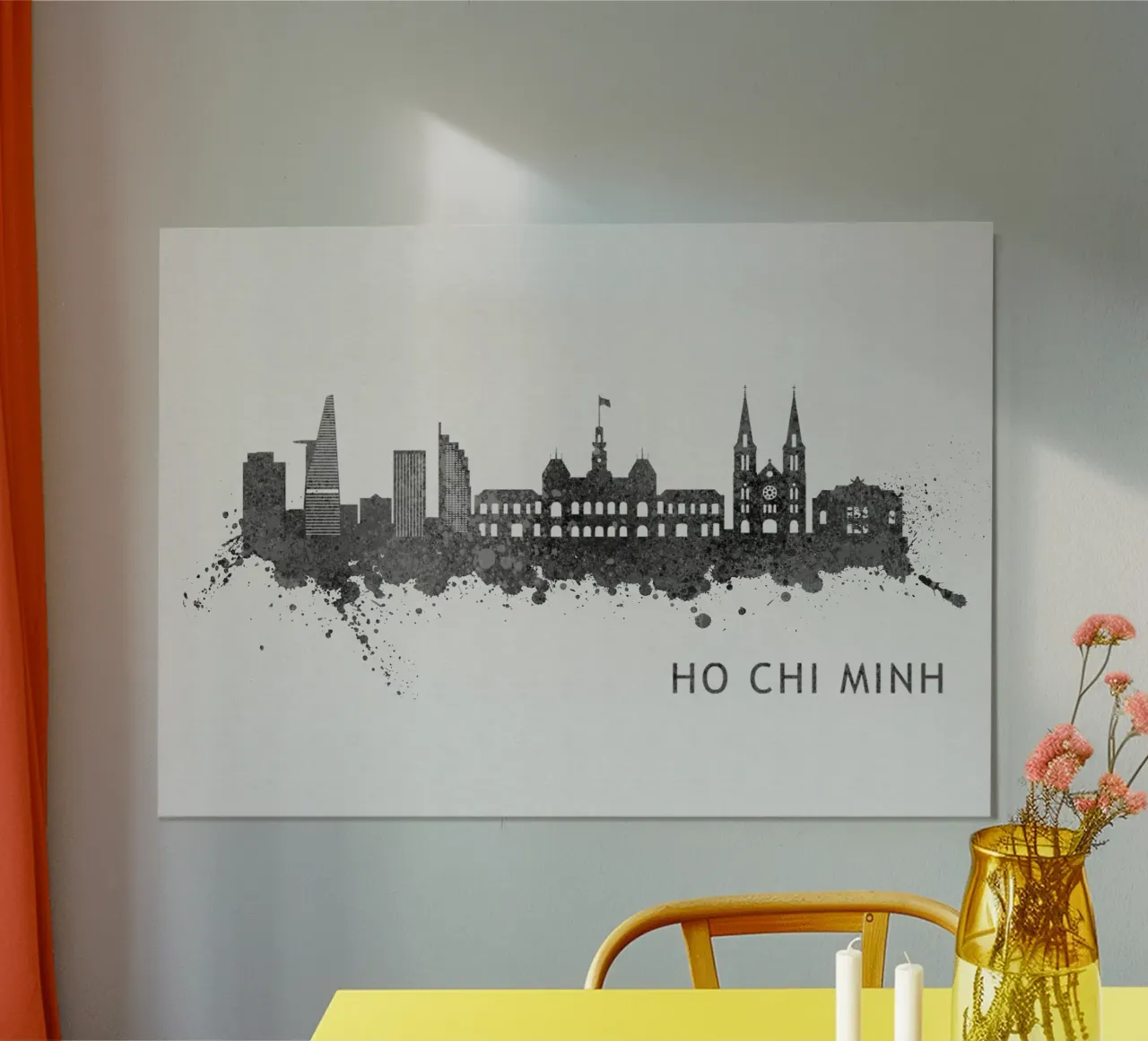 Ho Chi Minh Viet Nam carta hahnemühle da Travelstudio