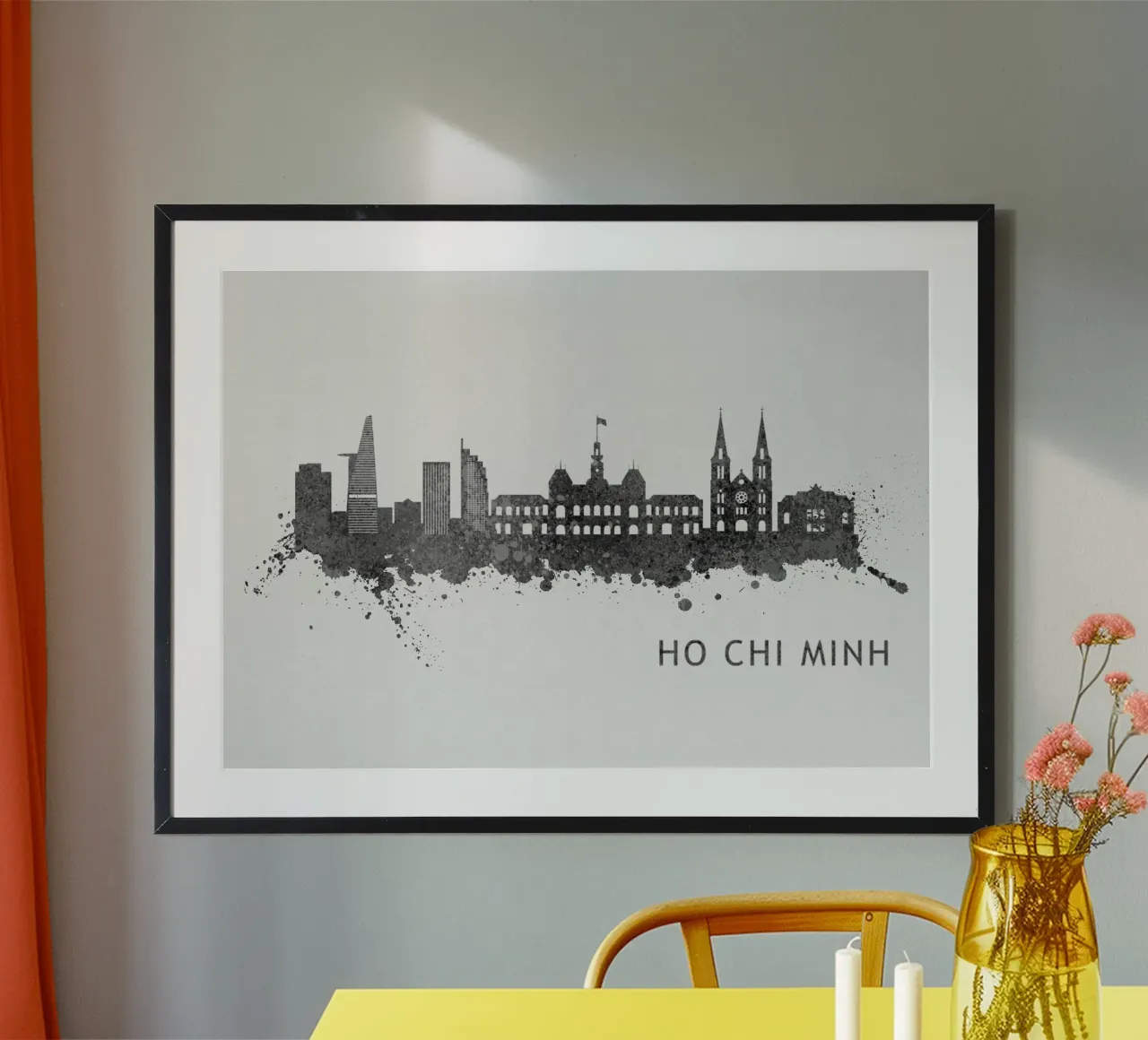 Ho Chi Minh Viet Nam carta hahnemühle da Travelstudio