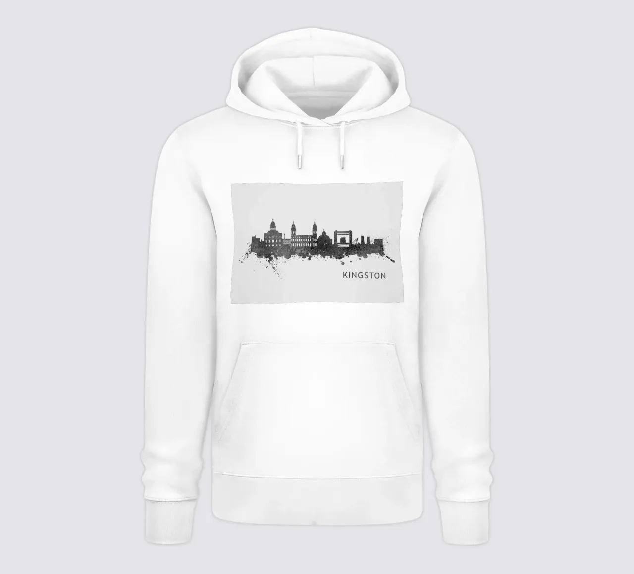Kingston upon Hull England felpa con cappuccio da Travelstudio