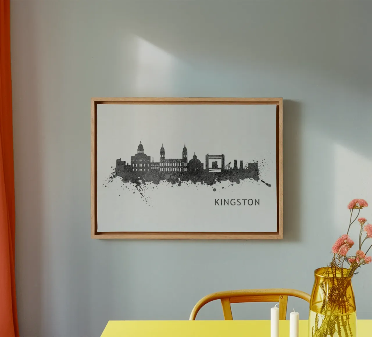 Kingston upon Hull England tela con Cornice a cassetta da Travelstudio