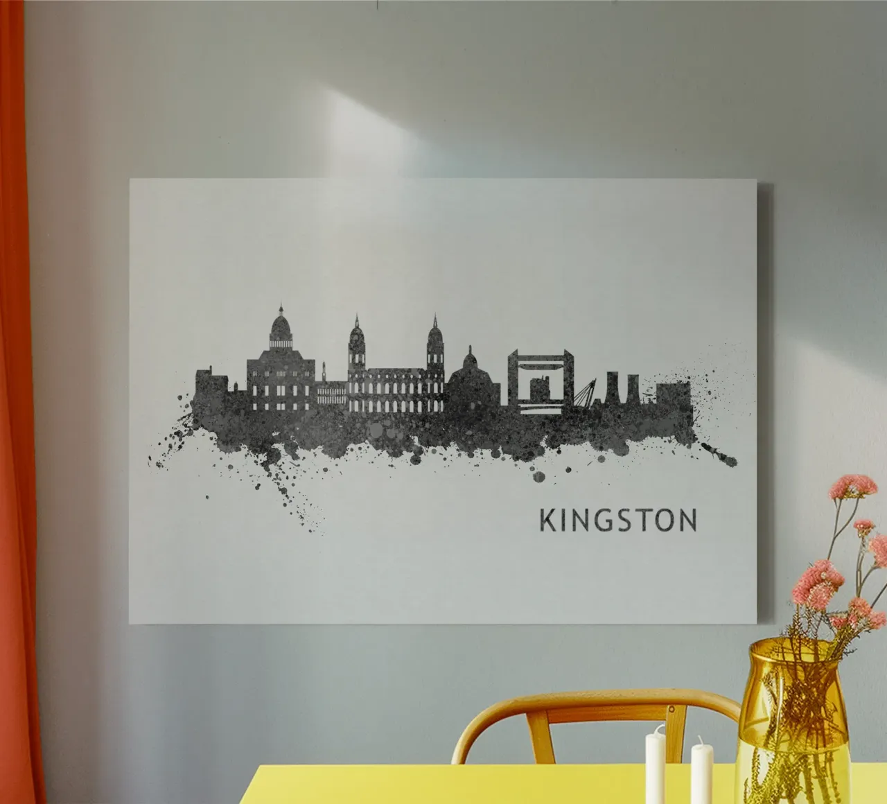 Kingston upon Hull England tela con Cornice a cassetta da Travelstudio