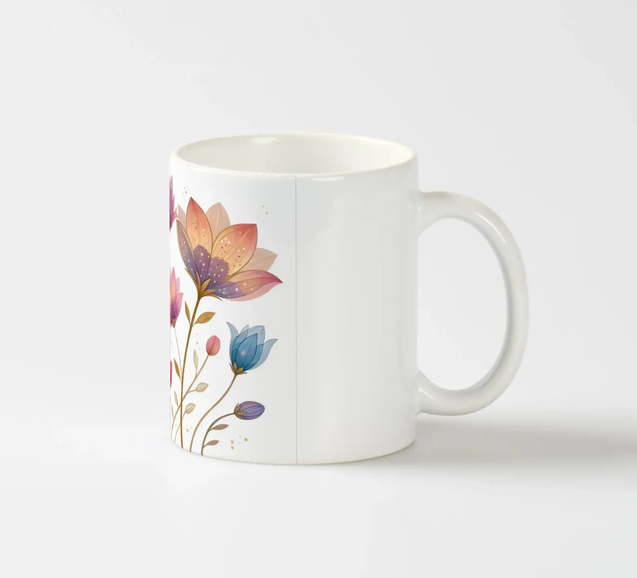 Fiori eterei tazza in ceramica da Artistic-shop