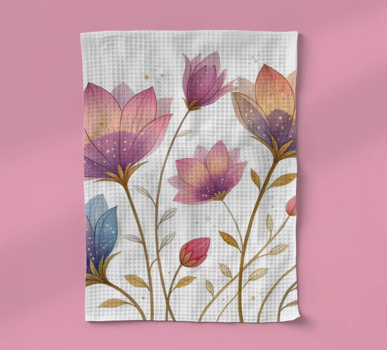 Fiori eterei canovaccio da cucina da Artistic-shop