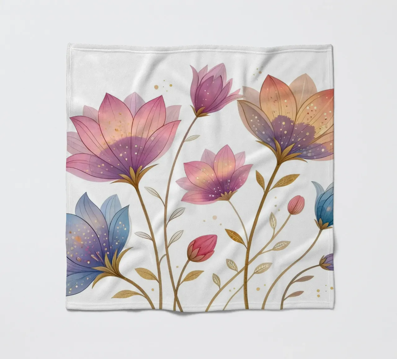 Fiori eterei coperta in pile da Artistic-shop