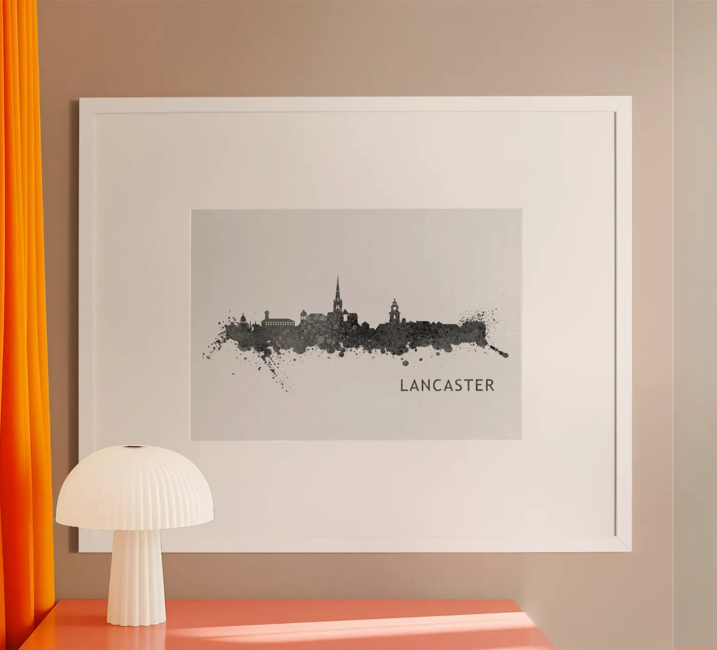 Lancaster England poster da Travelstudio