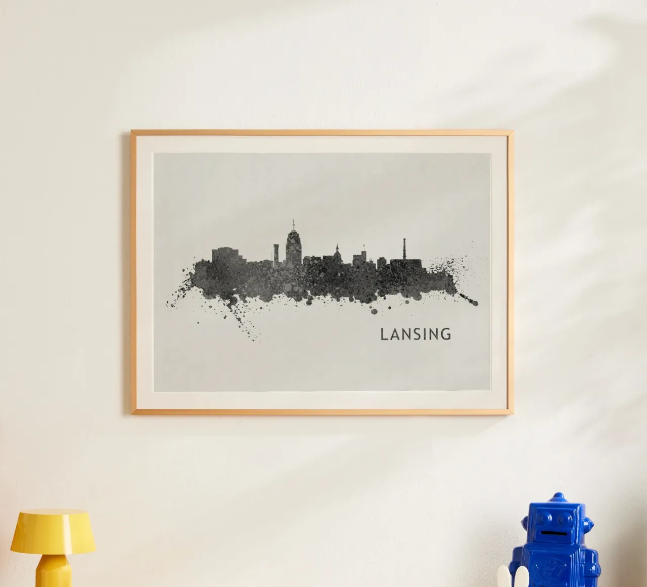 Lansing Michigan poster da Travelstudio