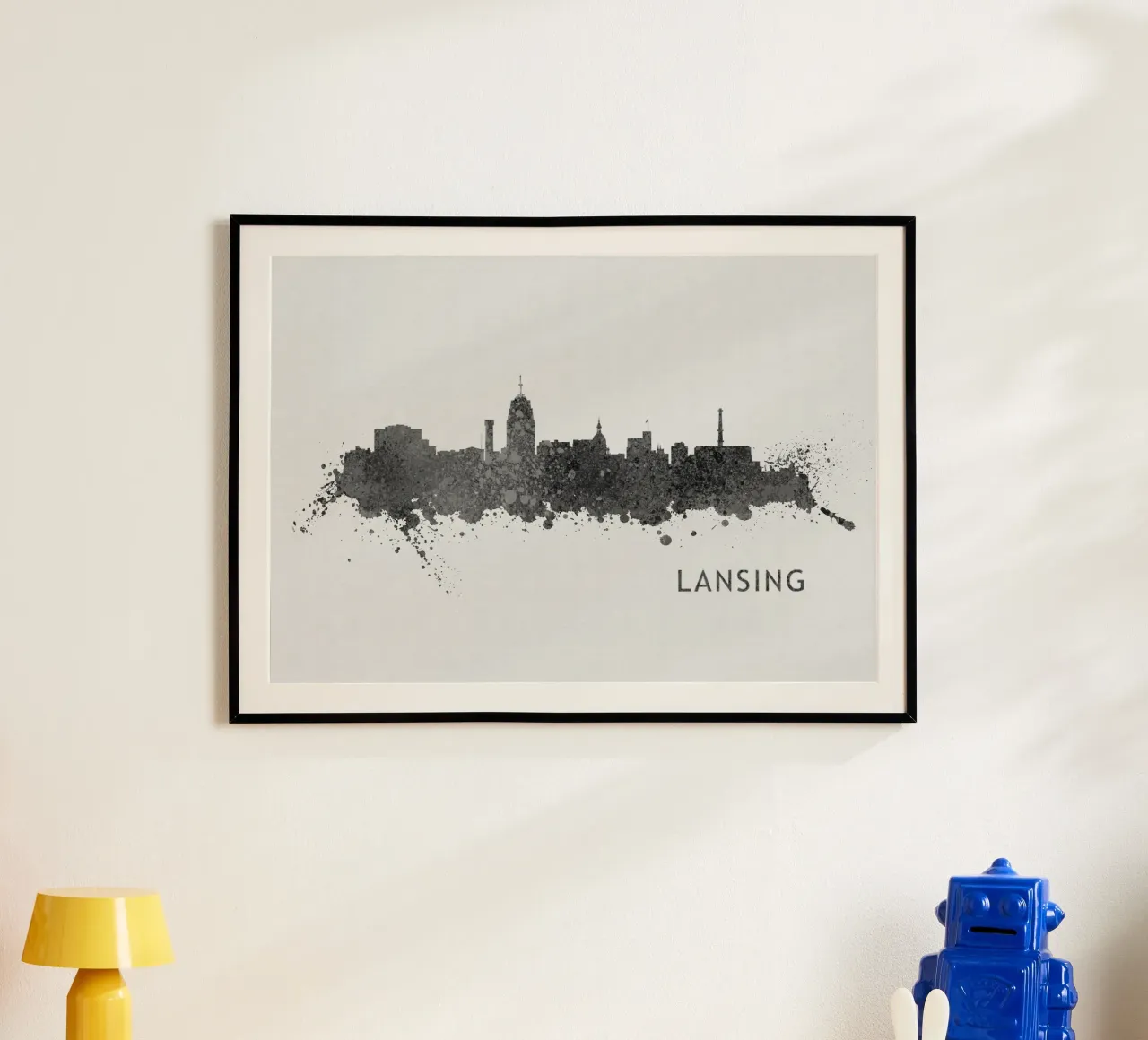 Lansing Michigan poster da Travelstudio