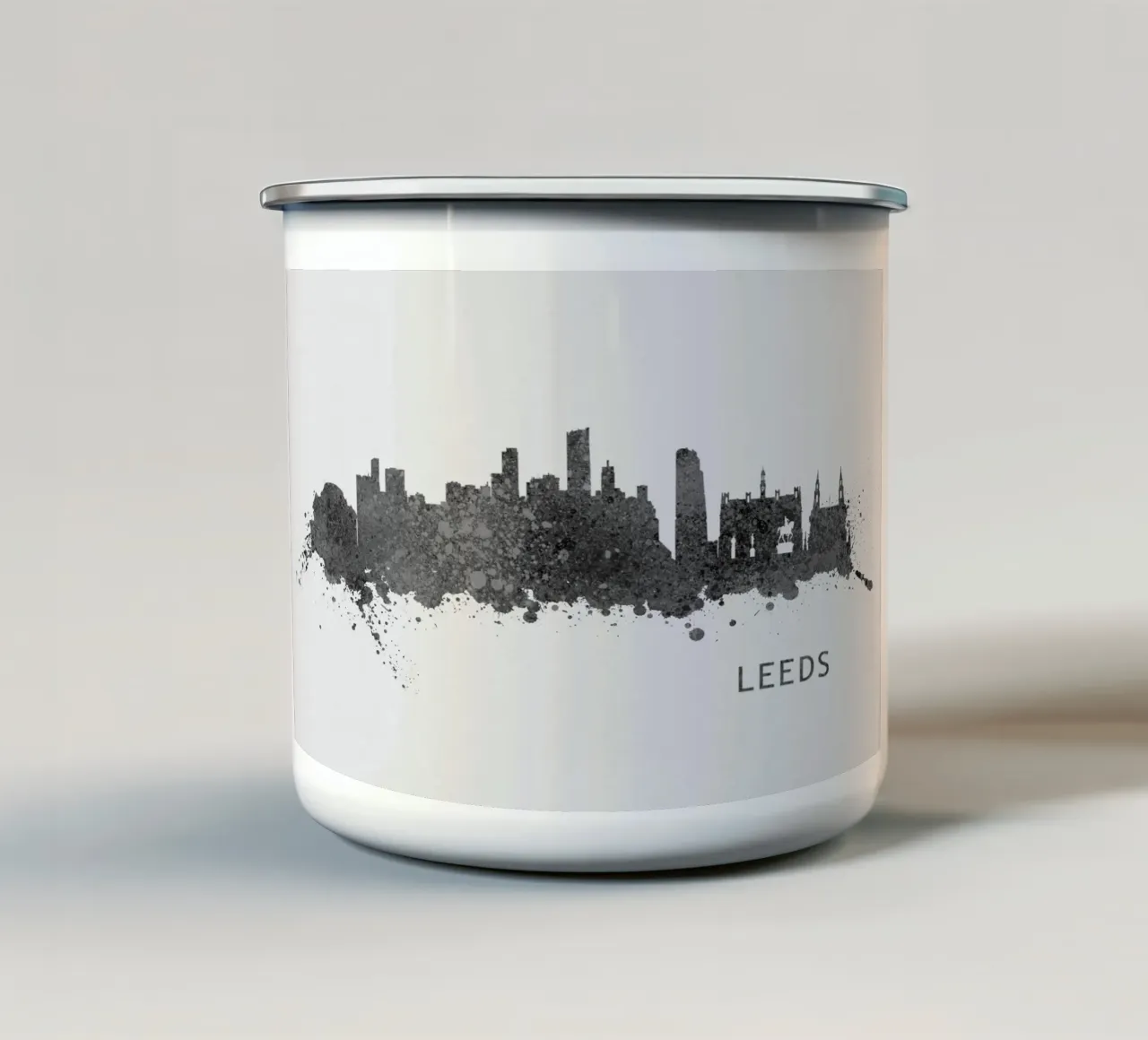 Leeds England tazza in smalto da Travelstudio