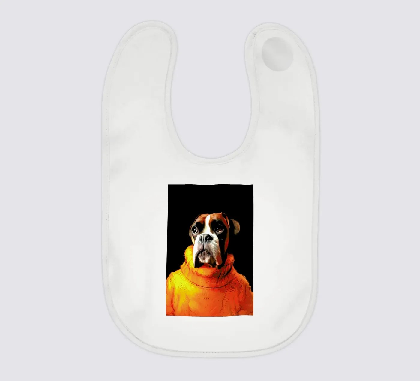 Trix baby bib by Tein Lucasson