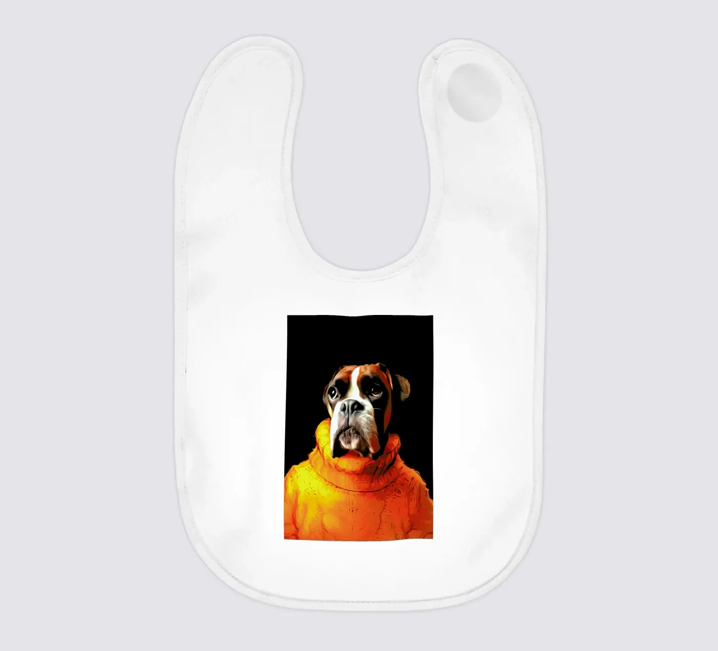 Trix baby bib by Tein Lucasson