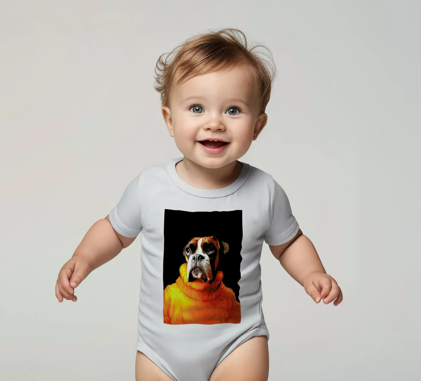 Trix Kurzarm Babybody von Tein Lucasson