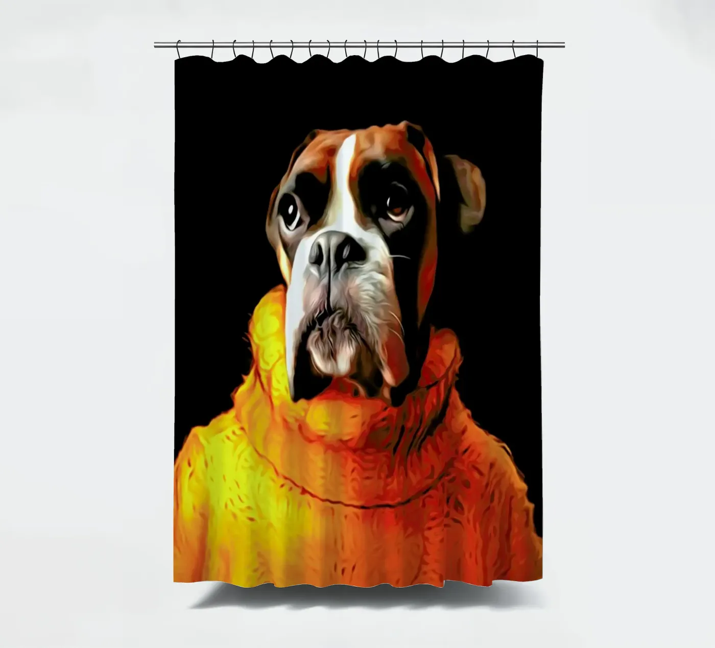 Trix douchegordijn van Tein Lucasson