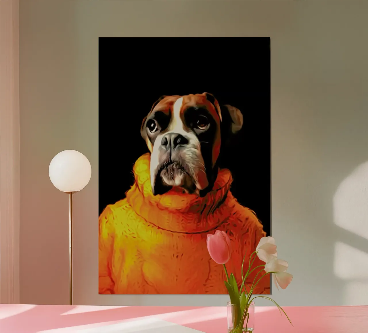 Trix poster con telaio in alluminio da Tein Lucasson