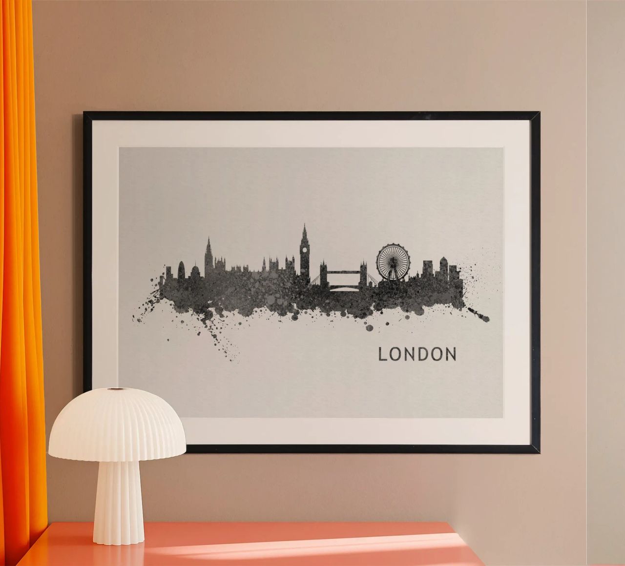 London England poster by Travelstudio