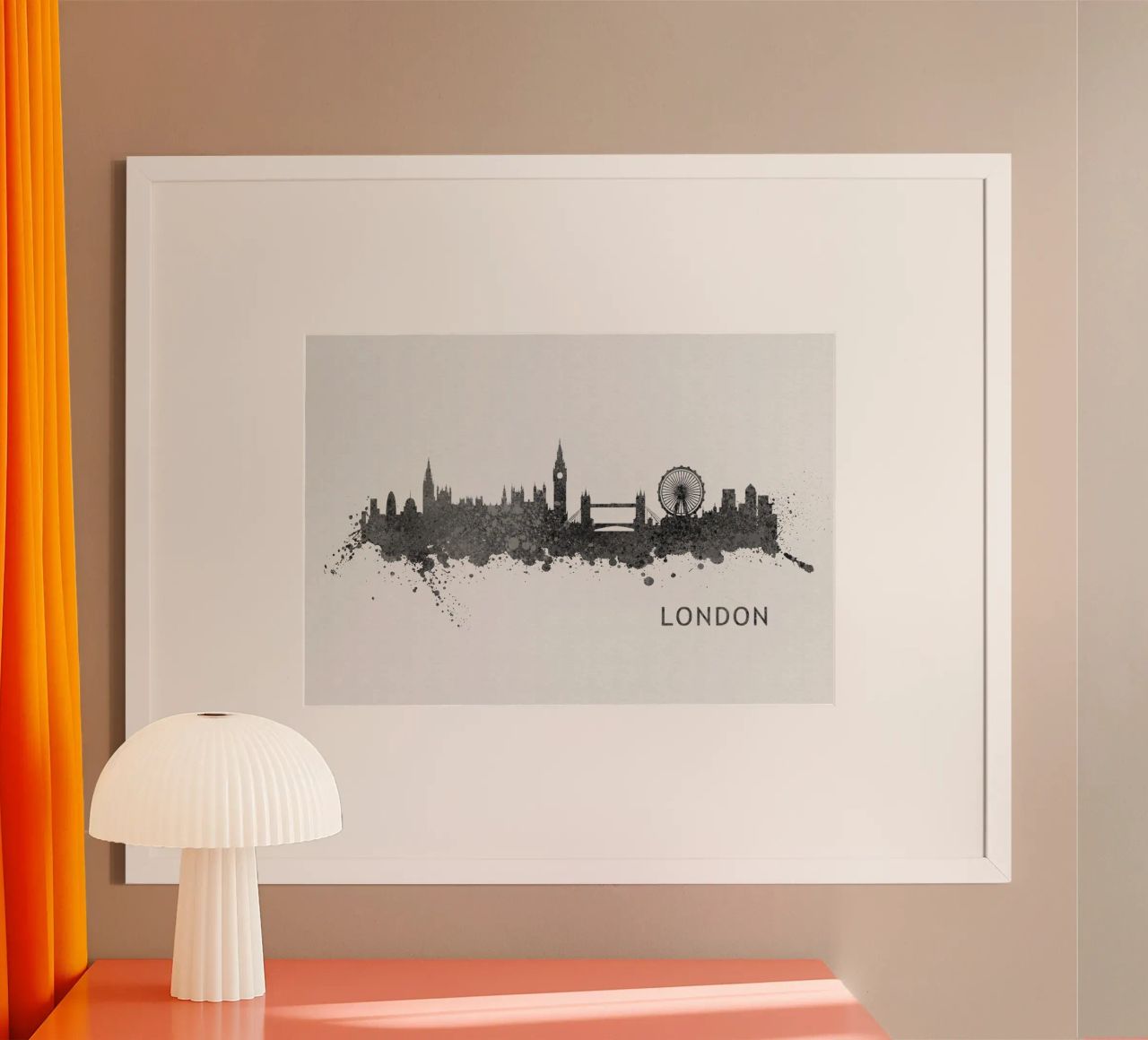 London England poster by Travelstudio