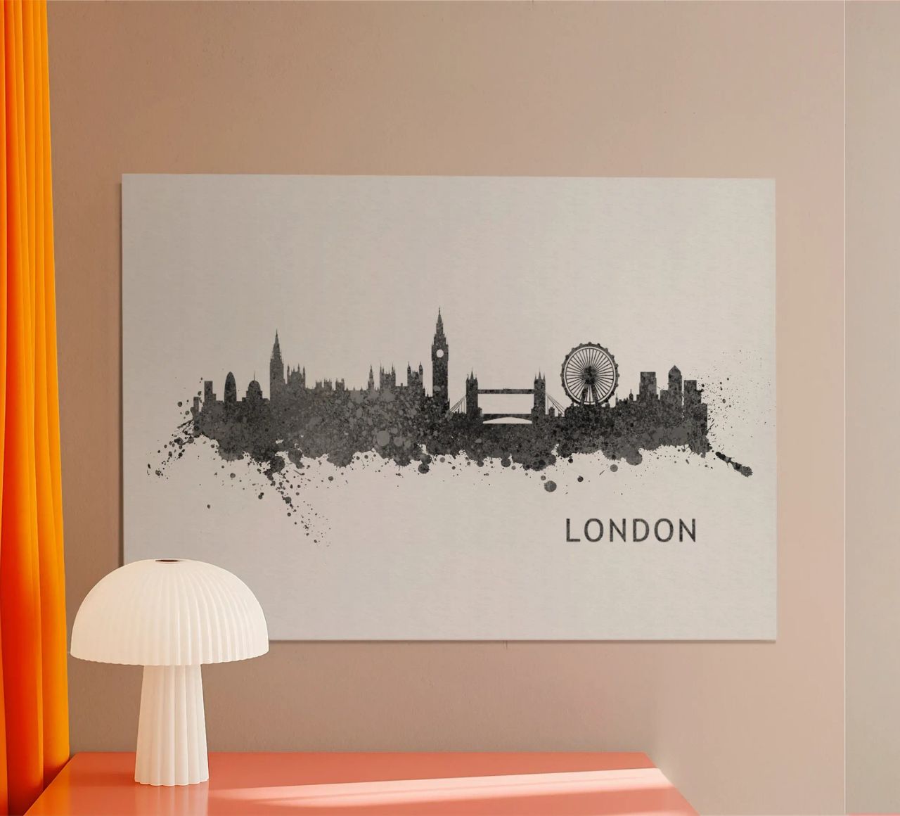 London England poster by Travelstudio