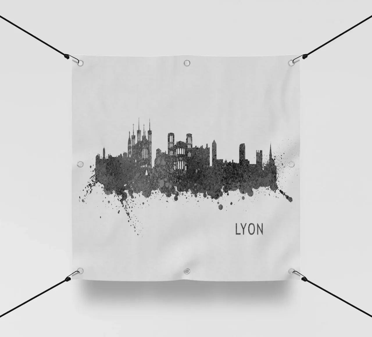 Lyon France telo in pvc da Travelstudio