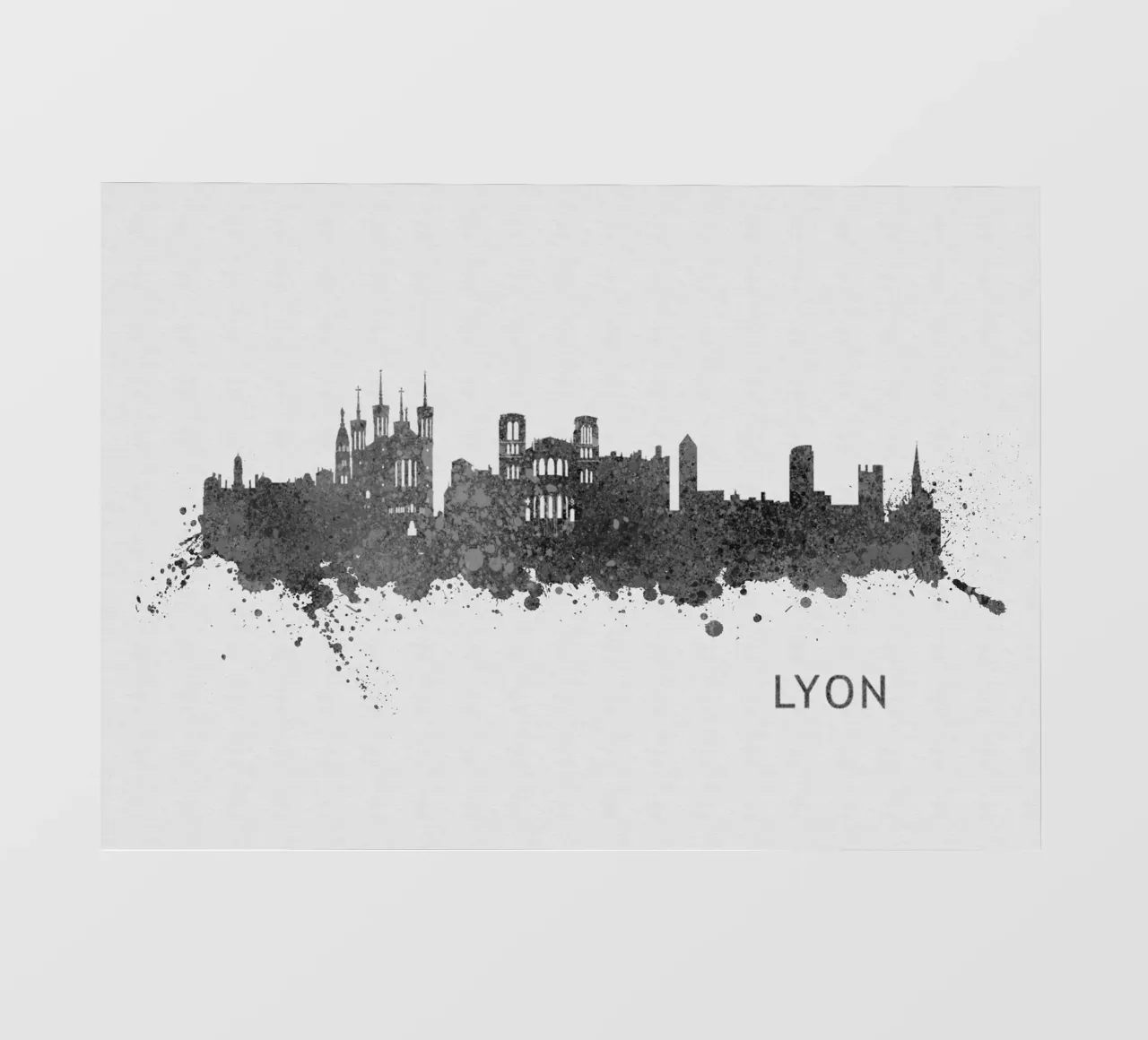 Lyon France telo in pvc da Travelstudio