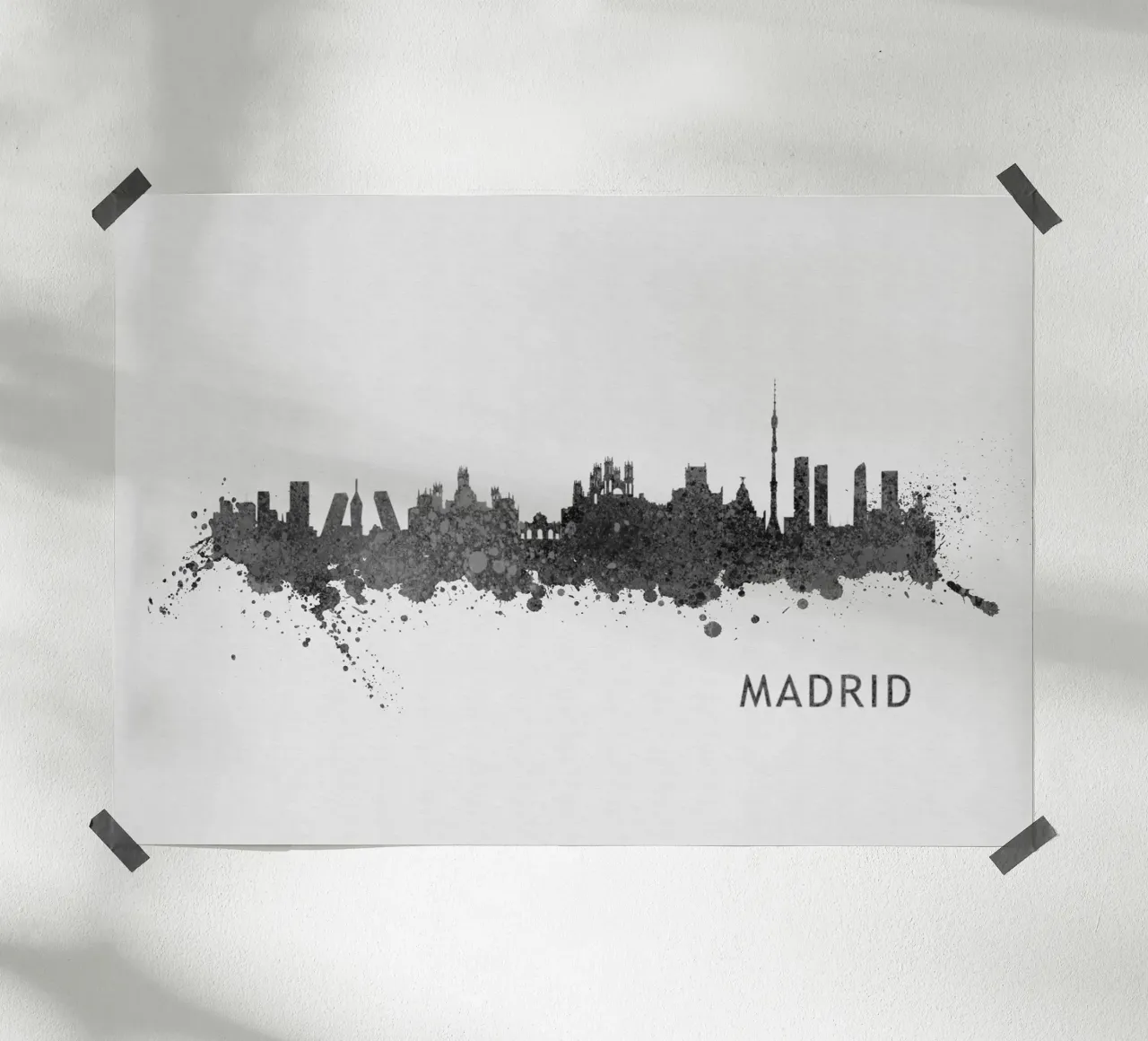 Madrid Spain poster da Travelstudio