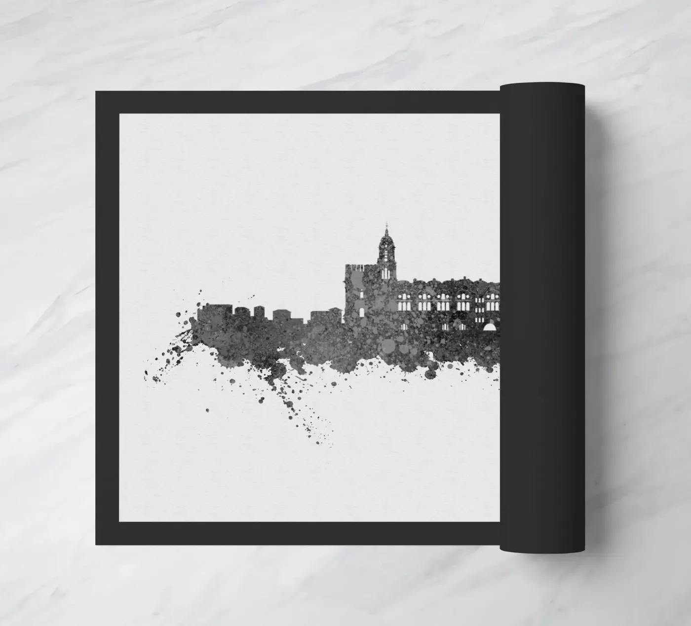 Malaga Spain deurmat van Travelstudio