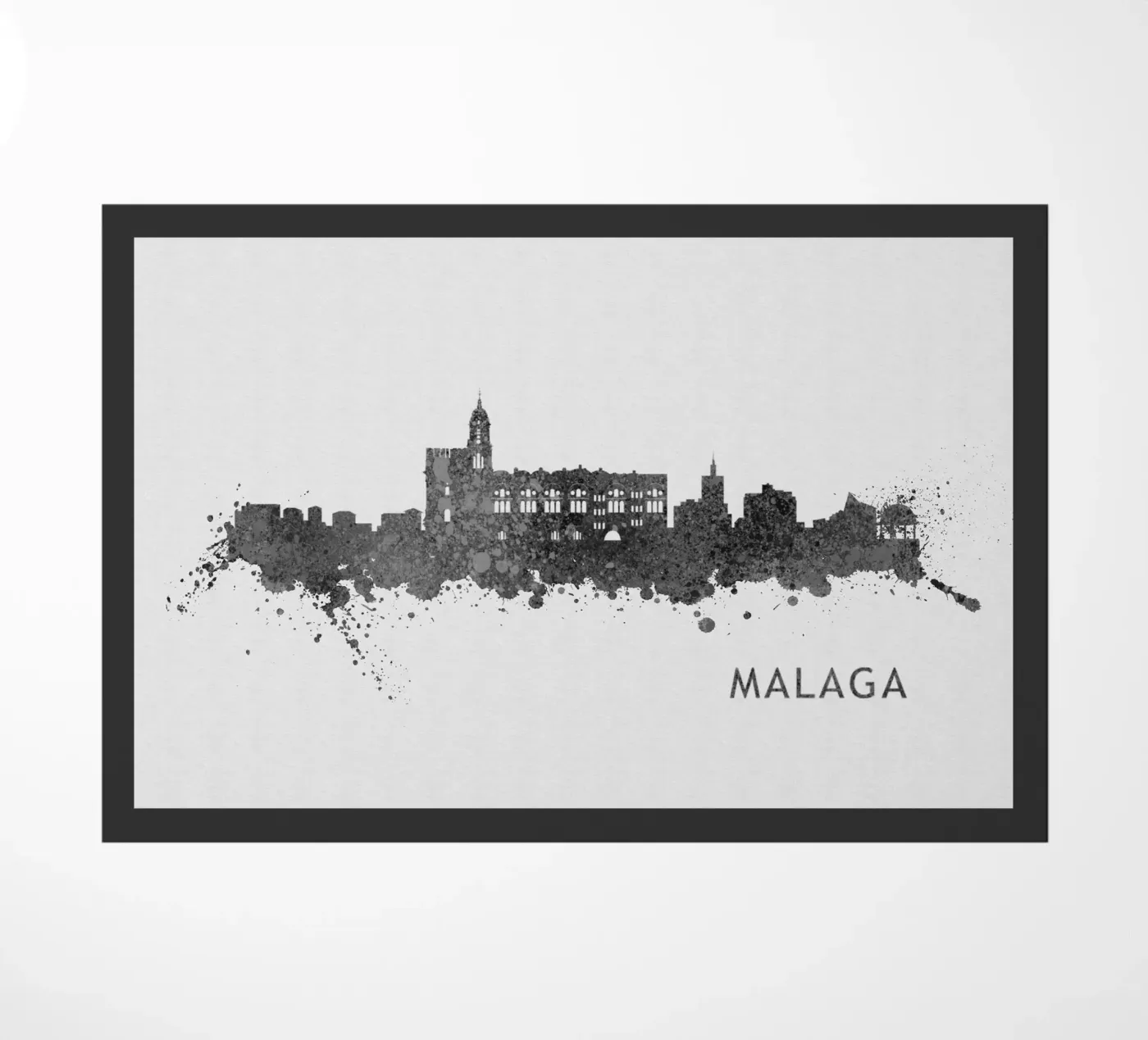Malaga Spain deurmat van Travelstudio