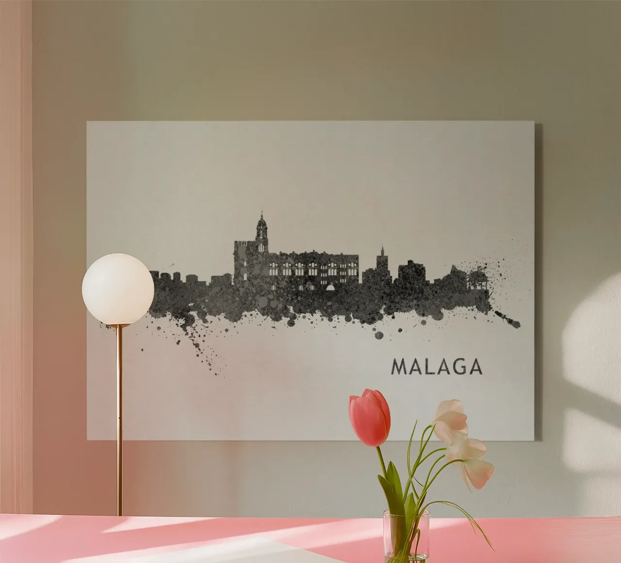 Malaga Spain plexiglass da Travelstudio