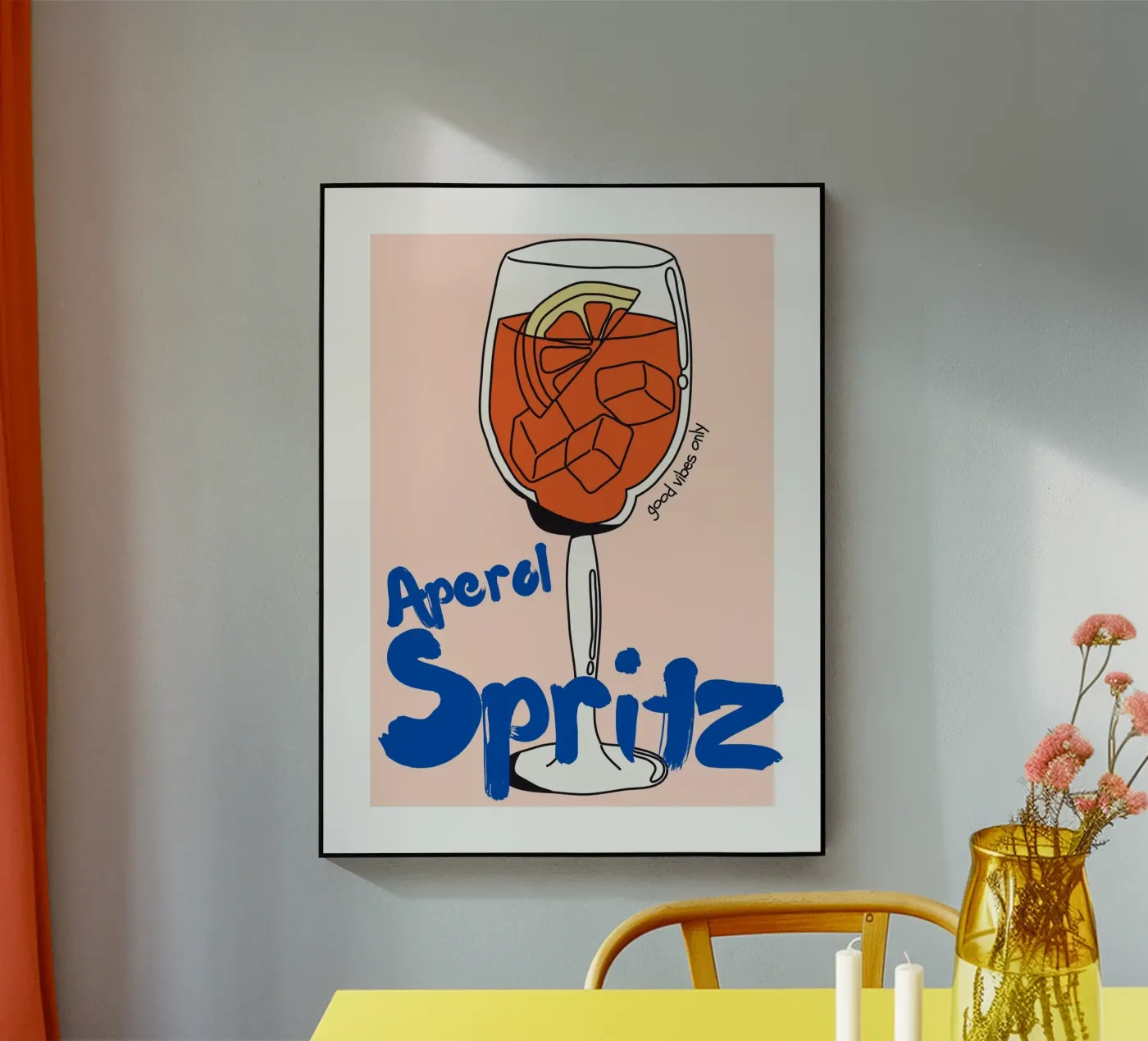 Aperol Spritz acryl van ArtDesign by KBK