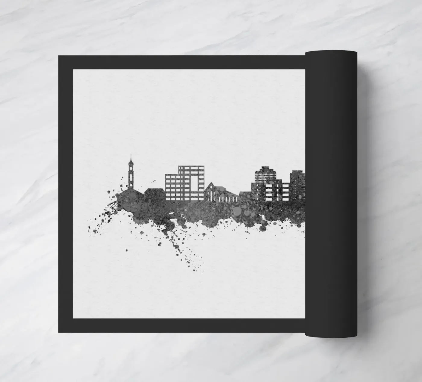 Middlesbrough England deurmat van Travelstudio