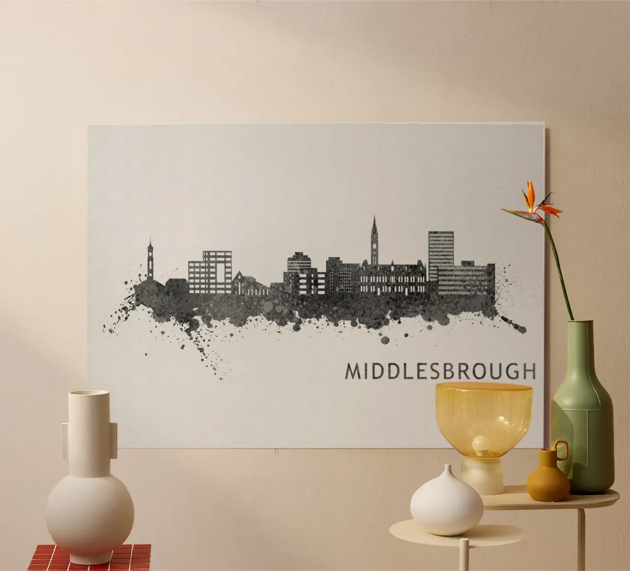 Middlesbrough England alu-dibond by Travelstudio