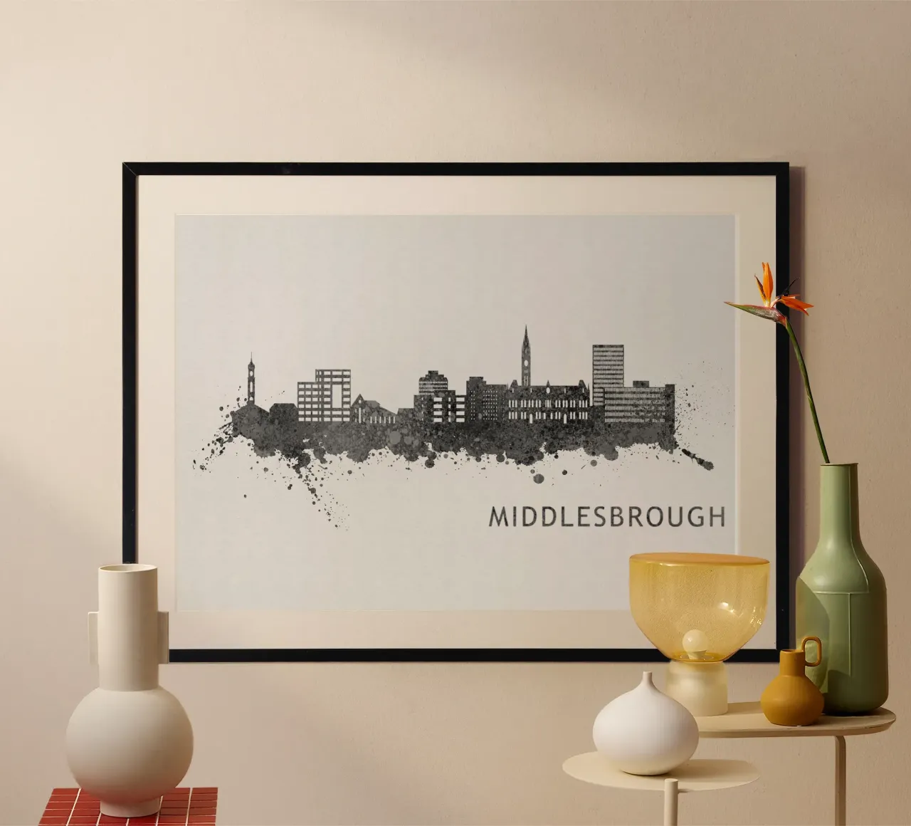 Middlesbrough England poster da Travelstudio