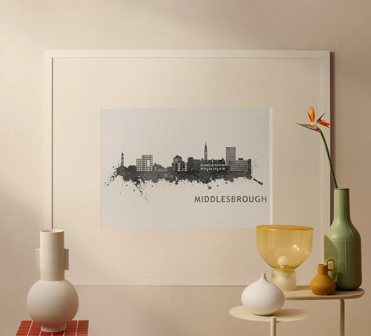 Middlesbrough England poster da Travelstudio