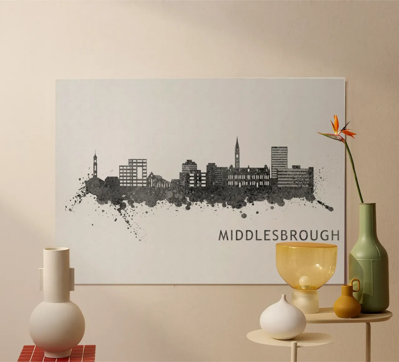 Middlesbrough England poster da Travelstudio