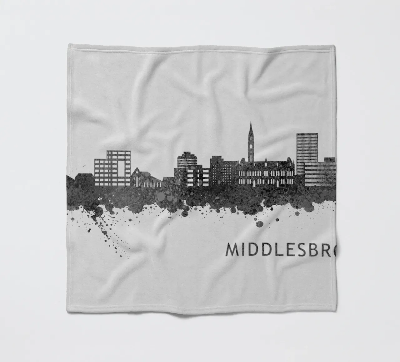 Middlesbrough England coperta in pile da Travelstudio
