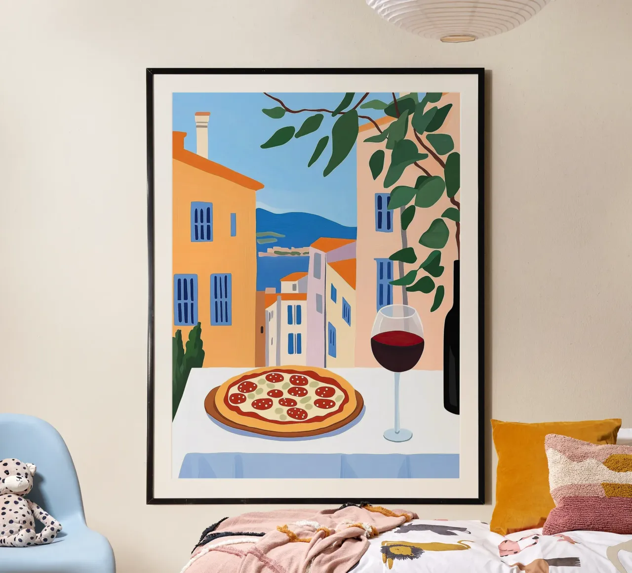 Italian Pizza poster da Art Center